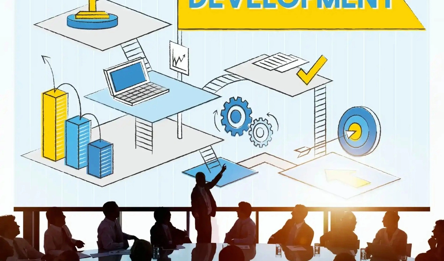 Learning and development strategy visualization